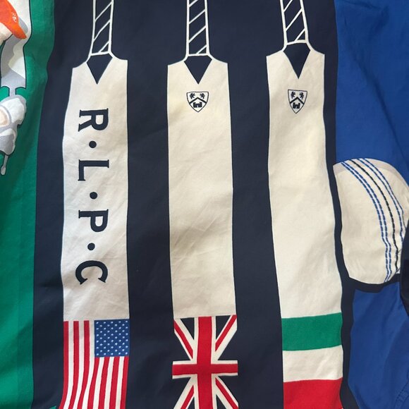Polo Ralph Lauren RLPC International Rowing & Cricket Men's Windbreaker Jacket - Picture 6 of 16